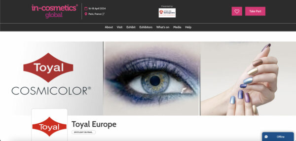 Incosmetics-toyal incosmetics toyal